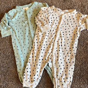 2 H&M gender neutral one pieces - light weight fabric that is soft